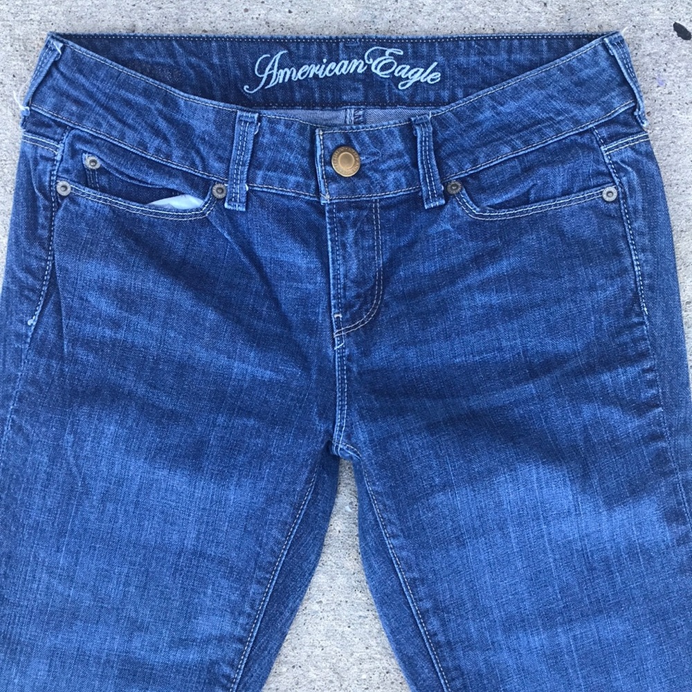 American Eagle Live Your Life Flare Jeans - Size 4 - Picture 2 of 9